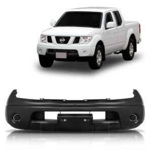 Parachoque Dianteiro Frontier Sel 2007 A 2011 1a Linha  Preto