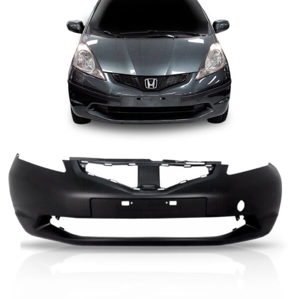 Envolvente Dianteiro New Fit 2009 2010 2011 Novo Liso Preto