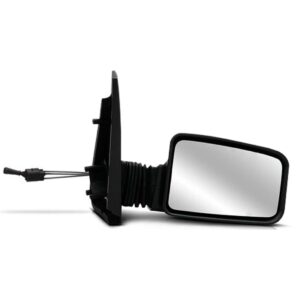 Retrovisor Peugeot 405 1994 A 1996 Controle Manual Lado Esquerdo