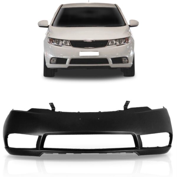 Parachoque Dianteiro Para Cerato 2009 A 2013 1a Linha  Preto