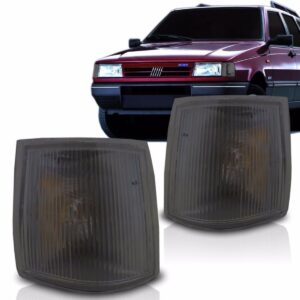 Lanterna Dianteira Sinaleira Seta Uno 91 A 03 Fume 1ª Linha Direito