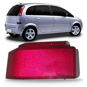 Sinaleira Refletiva Farol Parachoque Meriva 2003/2010 Le