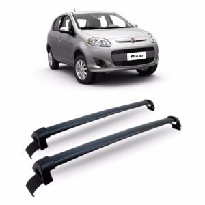 Bagageiro Teto Palio 2012 13 14 2015 16 17 2018 Preto Preto