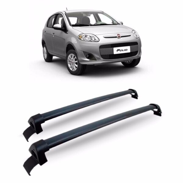 Bagageiro Teto Palio 2012 13 14 2015 16 17 2018 Preto Preto