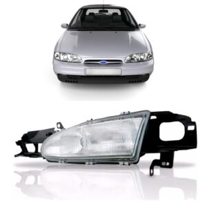 FAROL MONDEO 1993 A 1996 MANUAL MASCARA CROMADA LE