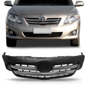 Grade Corolla 2009 2010 2011 Preta C/friso Grafite 1a Linha Grafite