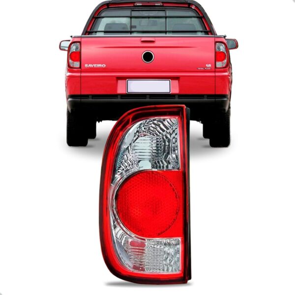 Sinaleira Farol Traseiro Saveiro G4 2006 A 2012 Lado Esquerdo