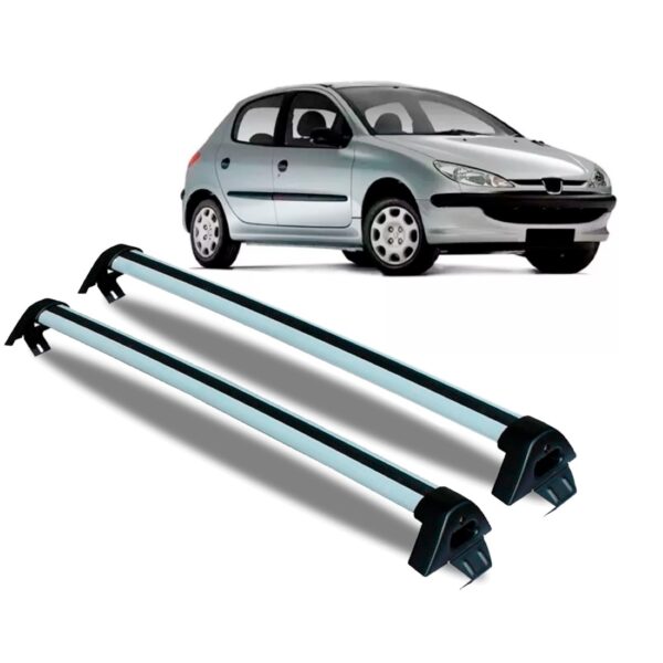 Rack Peugeot 206 207 Hatch 04 Portas Todos Os Anos Prata Plata