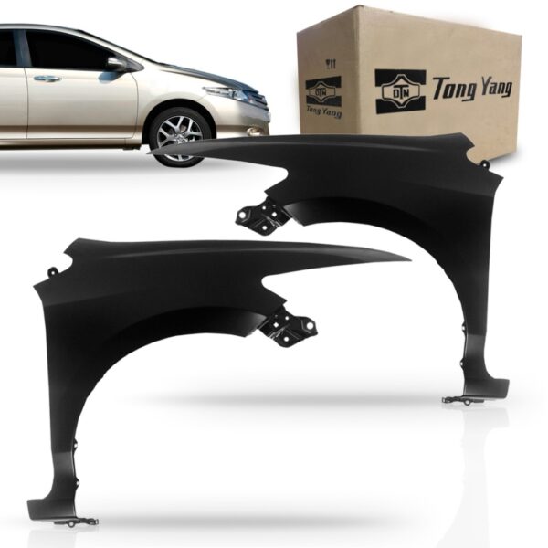 Paralama Honda City 2009 2010 2011 Sem Furo  Ld Tong Yang Direito