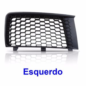 Grade Parachoque Renault Sandero Ano 2008 2009 2010 Esquerdo Preto