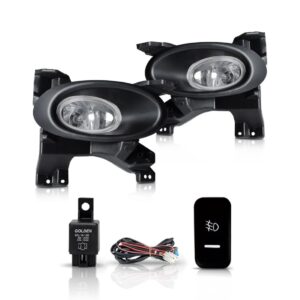 Kit De Farol Milha Honda City 2009 2010 2011 Aro Preto