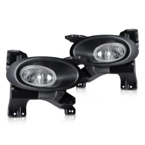 Kit De Farol Milha Honda City 2009 2010 2011 Aro Preto