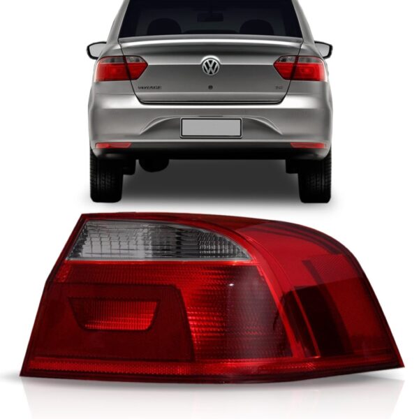 Lanterna Traseira Voyage G6 2013 2014 2015 2016 Ré Fumê Lado Direito