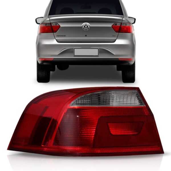 Lanterna Traseira Voyage G6 2013 2014 2015 2016 Ré Fumê Lado Esquerdo