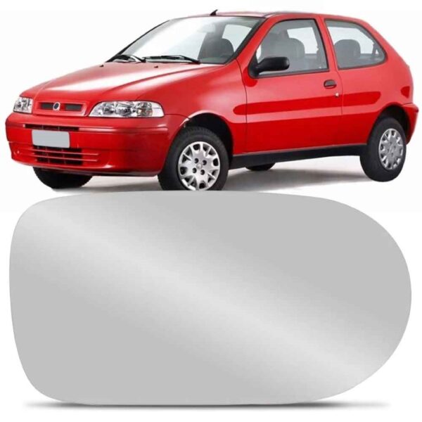 Espelho Do Retrovisor Palio/uno Fire 2001 A 2003 C/ Base Le Direito