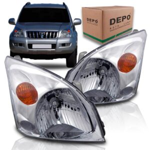 Farol Para Land Cruiser Prado 2004 2005 06 07 2008 2009 Lado Direito