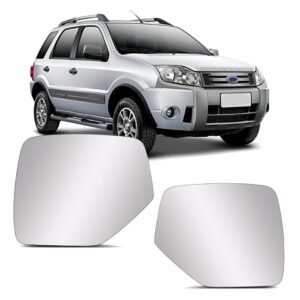 Lente Retrovisor Ecosport 2003 A 12/ranger 05 A 09 C/base Le Direito - Passageiro