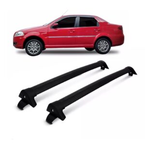 Rack Teto Palio Siena G4 2008 2009 2010 2011 04 Portas Preto