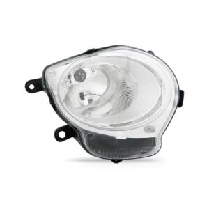Farol Fiat 500 08 09 10 11 2012 2013 Inferior Alto 1ª Linha Direito/passageiro