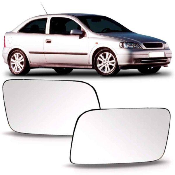 Lente Espelho Do Retrovisor Astra 1999 A 2003 C/ Base Le
