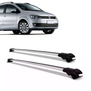 Travessa Teto Spacefox 2006 A 2016 Aluminio Prata Larga Plata