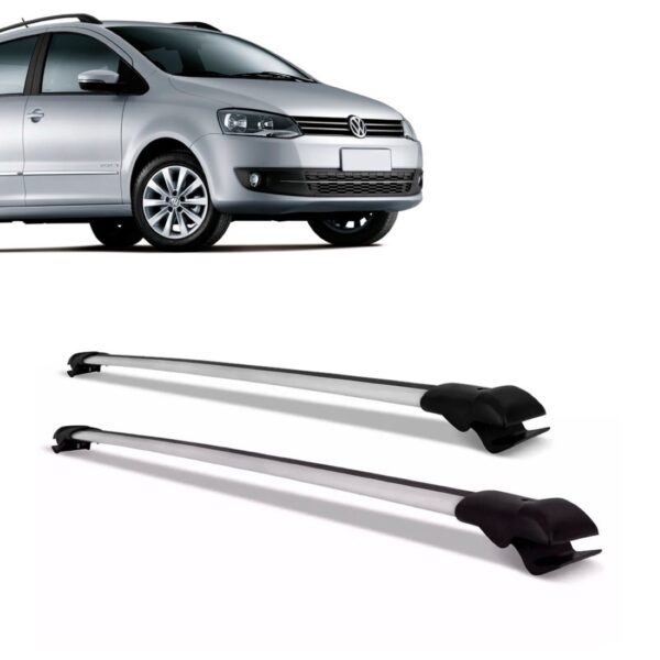 Travessa Teto Spacefox 2006 A 2016 Aluminio Prata Larga Plata