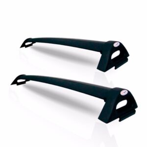 Rack Teto Peugeot 207 Hatch 4 Porta Aluminio Preto Preto