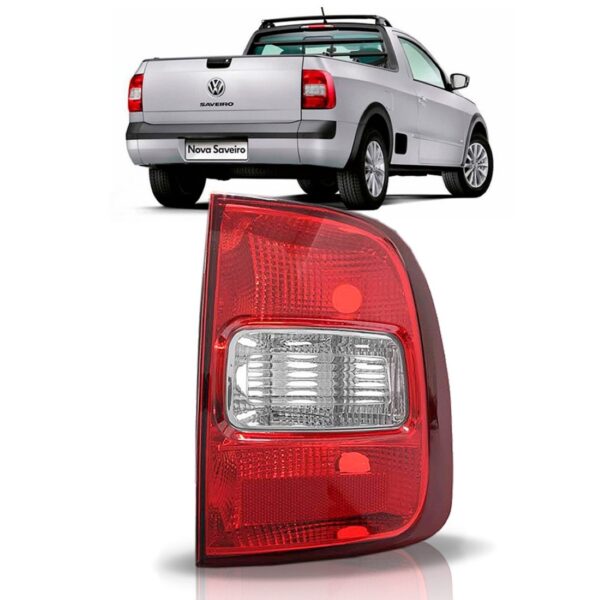 Lanterna Traseira Saveiro Gv G5 11 12 2013 Bicolor 1ª Linha Direito