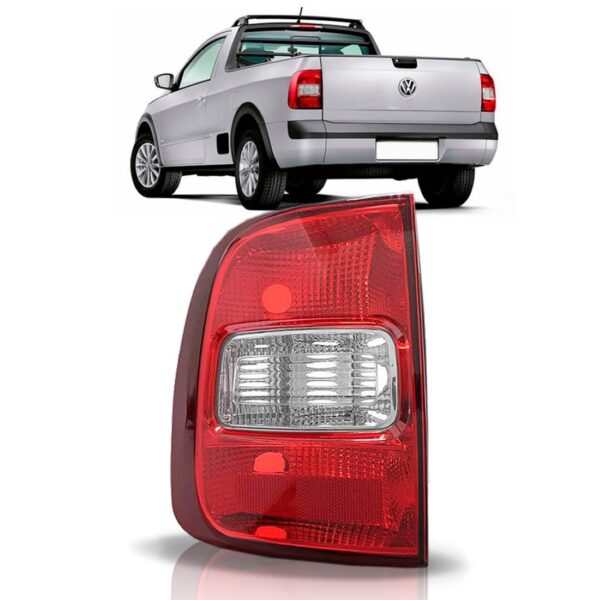 Lanterna Traseira Saveiro Gv G5 11 12 2013 Bicolor 1ª Linha Esquerdo