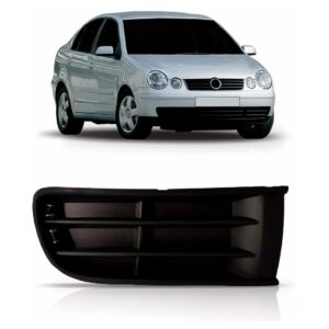 Moldura Grade Parachoque Polo 2003 A 2006 Sem Furo Lado Direito