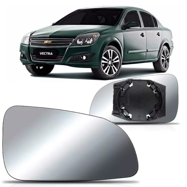 Lente Espelho Do Retrovisor Vectra 2006 A 2010 C/ Base Ld
