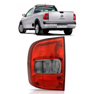 Lanterna Traseira Saveiro G5 2008 A 2014 Fume C/borda Fume Lado Esquerdo