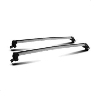 Bagageiro Teto Gol G5 G6 E Voyage G5 G6 Alumínio Prata Prateado