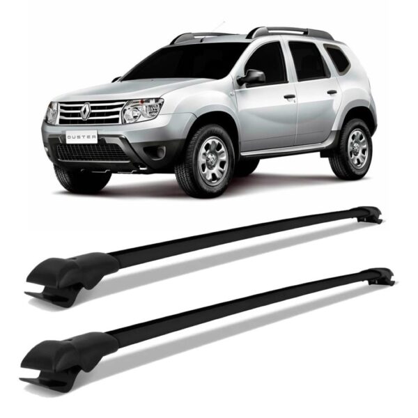 Travessa Bagegeiro Duster 2012 2013 2014 2015 Preta Preto