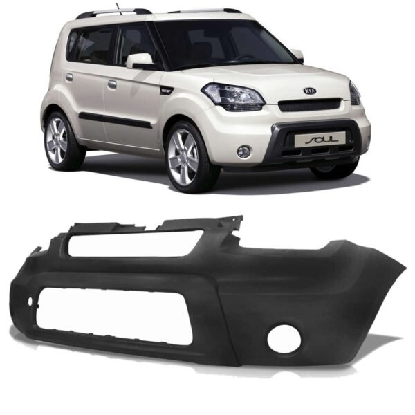 Parachoque Dianteiro Para Soul 2009 2010 1a Linha  Preto