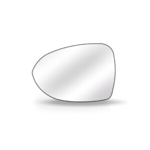 Espelho Lente Retrovisor Idea 2011/ C/ Base Ld Esquerda