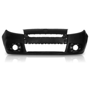 Parachoque Dianteiro Renault Sandero 2011 A 2013 Liso Novo Preto