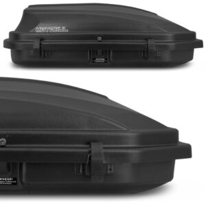 Bagageiro Maleiro De Teto Todos Carros 270 Litros C/ Chave Preto Mitsubishi Galant