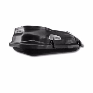 Baú Maleiro De Teto 400 Litros Motobul Land Rover Evoque Preto