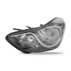 Farol Elantra 11 2012 2013 2014 15 Máscara Cromada 1ª Linha - Esquerdo/motorista