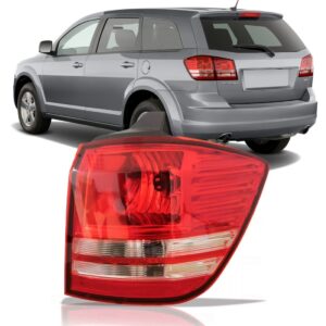 Lanterna Traseira Dodge Journey 2008/2012 Canto Lado Direito Direito Vermelho