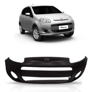 Parachoque Dianteiro Palio 2012 2013 2014 Novo Preto