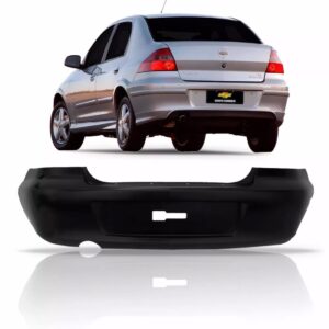 Parachoque Traseiro Para Chevrolet Prisma 2007 2008 A 2011