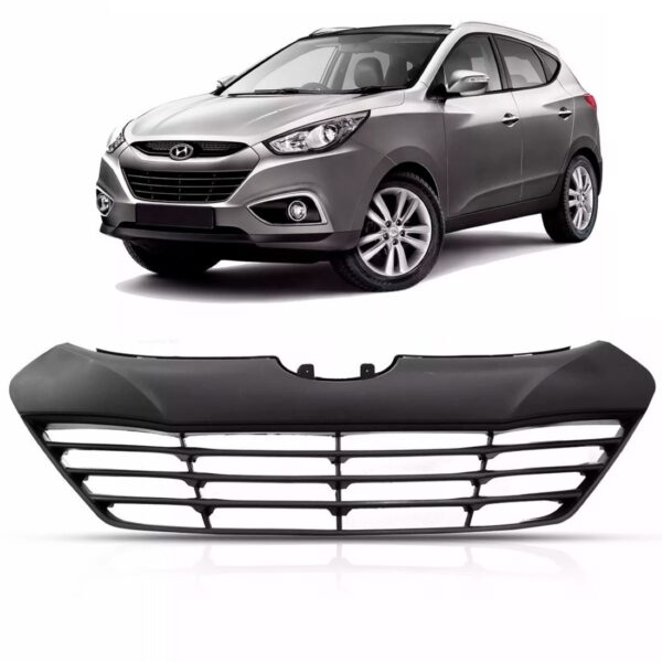 Tela Grade Inferior Central Ix35 2011 12 2013 2014 Preto