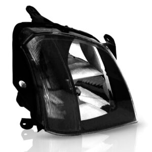 Farol Meriva 2002 A 2013 Mascara Negra Fumê  Ld Direito/passageiro