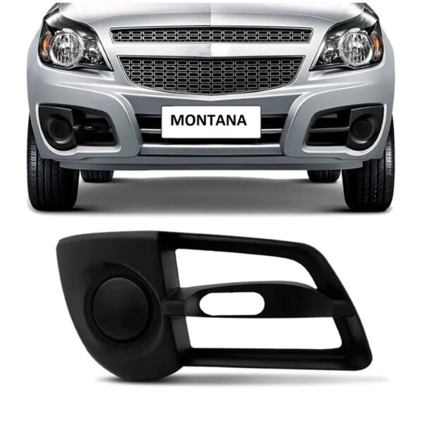 Moldura Grade Farol Milha Montana 2011 Até 2015  Sem Furo Lado Direito