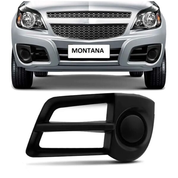 Moldura Grade Farol Milha Montana 2011 Até 2015  Sem Furo Lado Esquerdo