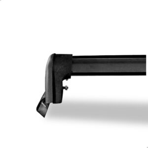 Rack De Teto Travessa Fox 2014 A 2018 4 Portas Preto Preto