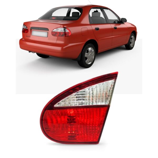 LANTERNA TRASEIRA LANOS 1997 A 2000 TAMPA LD