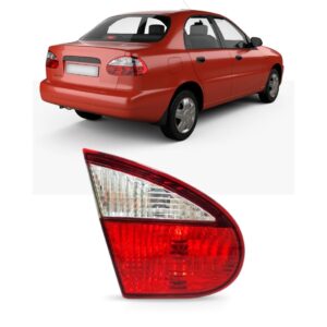 Lanterna Traseira Esquerda Daewoo Lanos 97 00 Tampa Promoção Esquerdo Vermelho